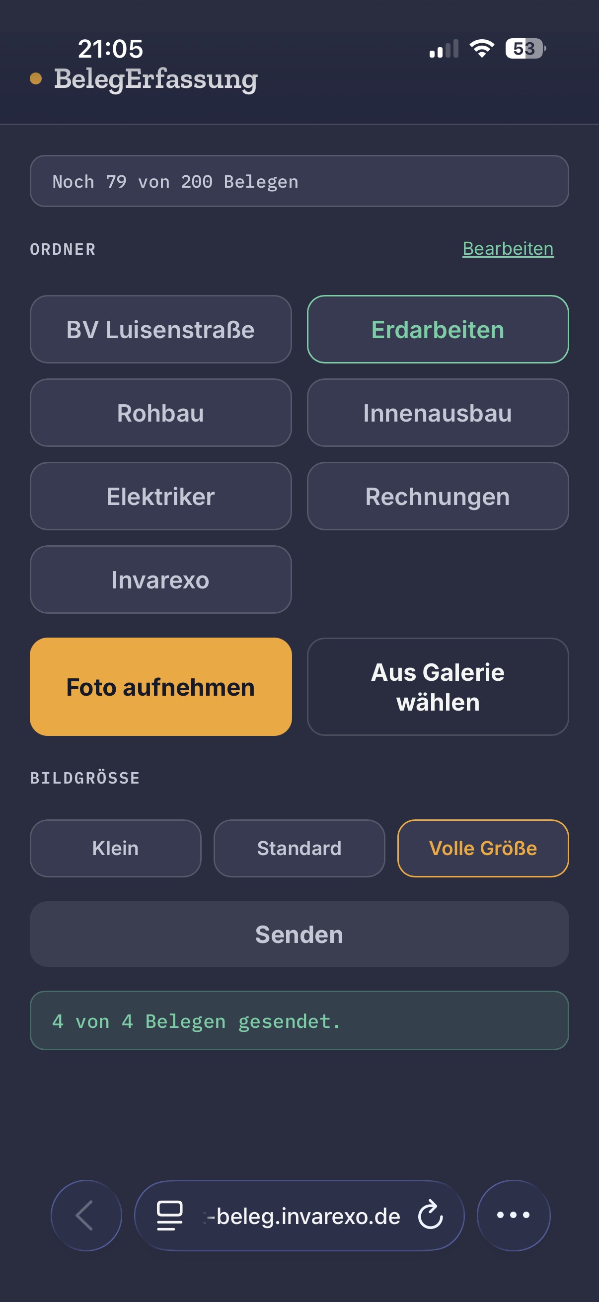 Baustellendokumentation
